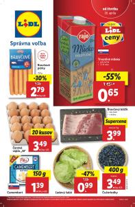 Lidl - aktuálny leták od 20.4.2023 do 23.4.2023