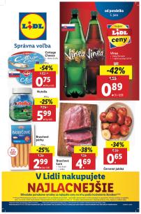 Lidl - aktuálny leták od 5.6.2023 do 11.6.2023