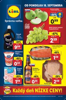 Lidl - aktuálny leták od 18.9.2023 do 24.9.2023
