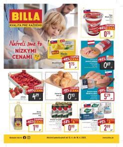 Billa - aktuálny leták od 12.4.2023 do 18.4.2023