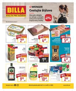 Billa - aktuálny leták od 14.6.2023 do 20.6.2023
