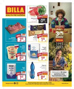 Billa - aktuálny leták od 23.8.2023 do 29.8.2023