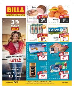 Billa - aktuálny leták od 13.9.2023 do 19.9.2023