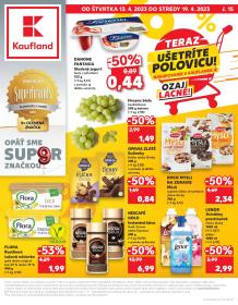 Kaufland - aktuálny leták od 13.4.2023 do 19.4.2023