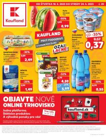 Kaufland - aktuálny leták od 18.5.2023 do 24.5.2023