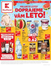 Kaufland - aktuálny leták od 8.6.2023 do 14.6.2023