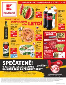 Kaufland - aktuálny leták od 20.7.2023 do 26.7.2023