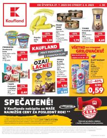 Kaufland - aktuálny leták od 27.7.2023 do 2.8.2023