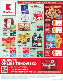 Kaufland - aktuálny leták od 14.9.2023 do 20.9.2023
