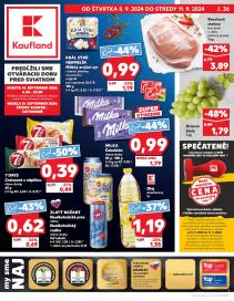 Kaufland - aktuálny leták od 5.9.2024 do 11.9.2024