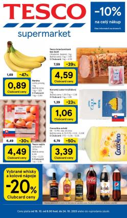 Tesco - aktuálny leták od 18.10.2023 do 24.10.2023