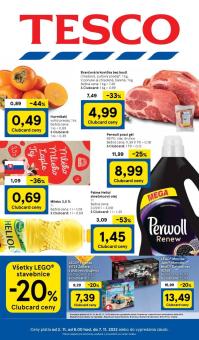 Tesco - aktuálny leták od 1.11.2023 do 7.11.2023