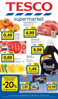 Tesco - aktuálny leták od 1.11.2023 do 7.11.2023